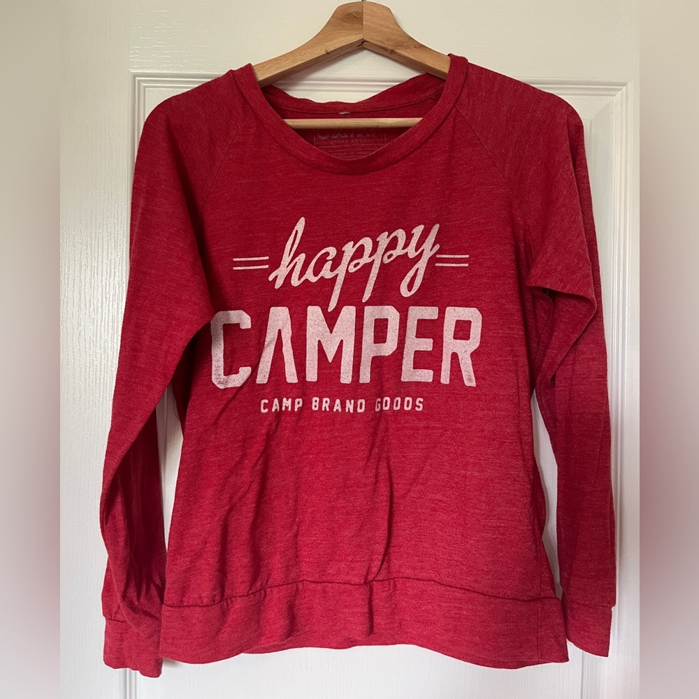 Camp Brand Goods “Happy Camper” long sleeve